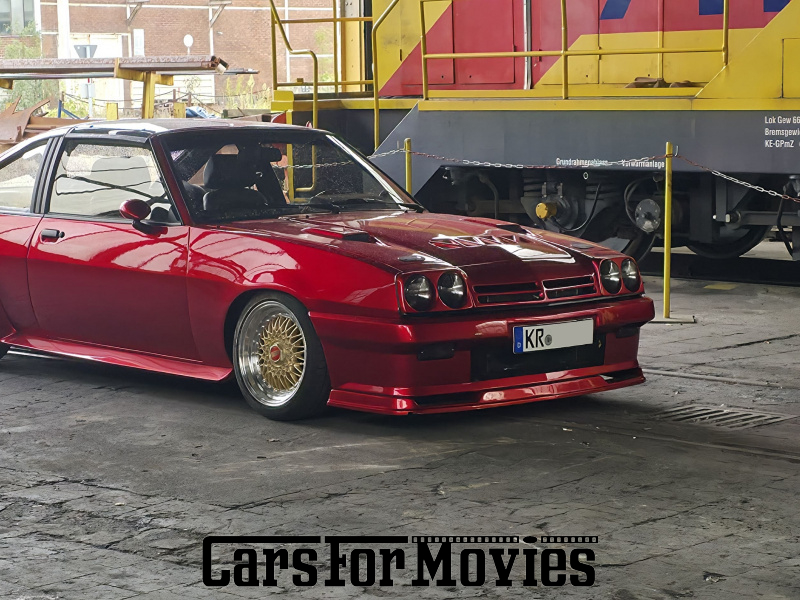 CarsForMovies | Opel Manta B Targa 1979 Deutschland Rot Schwarz Zivilfahrzeug Coupe Nordrhein-Westfalen 7539 tuning